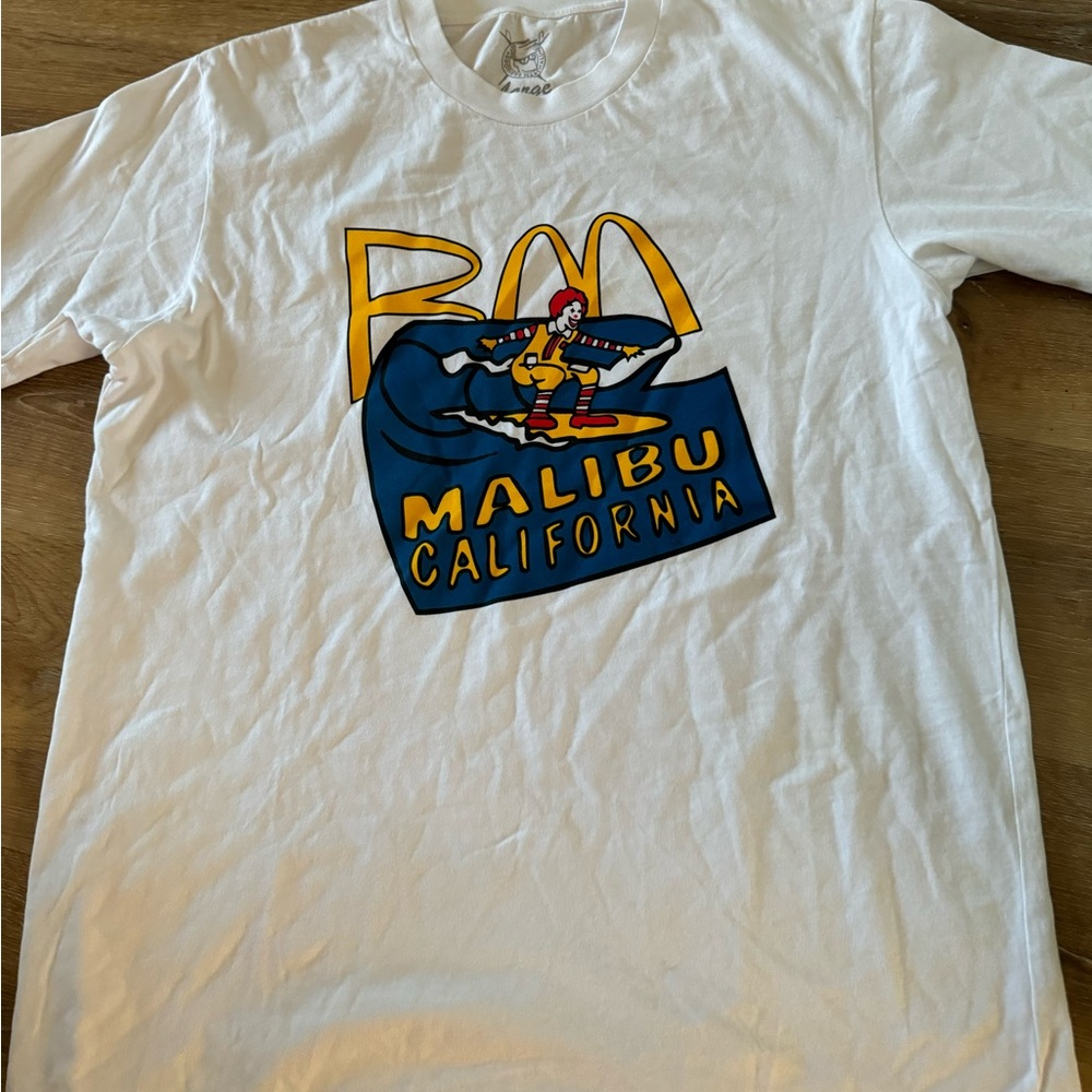 Vtg McDonald Malibu Ronald’s McDonald surf T shirt